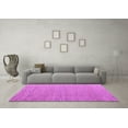 thumbnail image 3 of Ahgly Company Indoor Round Abstract Purple Modern Area Rugs, 8' Round, 3 of 4