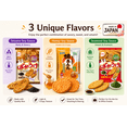 thumbnail image 2 of Japanese Rice Crackers Variety Pack, Individually Wrapped Senbei Snacks, Sesame Soy Sauce, Honey Soy Sauce & Seaweed Flavors, Made in Japan, 30 Packs, 2 of 8