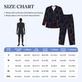 thumbnail image 4 of Balery Colorful Balloons Pijama para Hombre de Dos Piezas con Manga Larga, Conjunto de Dormir y Descanso Suave con Bolsillos-X-Large, 4 of 7
