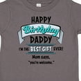 thumbnail image 4 of Inktastic Happy Birthday, Daddy Best Ever in Blue Boys or Girls Toddler T-Shirt, 4 of 5