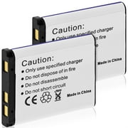Fosmon (2 Pack) Li-40B, Li-42B Replacement Battery Pack Compatible with Olympus FE-150,FE-160,FE-190,FE-20,FE-220,FE-230,FE-240,FE-250,FE-280,FE-290,FE-300,FE-3000,FE-3010,FE-320,FE-330,FE-340,FE-350
