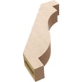 thumbnail image 6 of Ekena Millwork 3"W x 14"D x 18"H Copenhagen Rough Cedar Woodgrain TimberThane Knee Brace, Primed, 6 of 6
