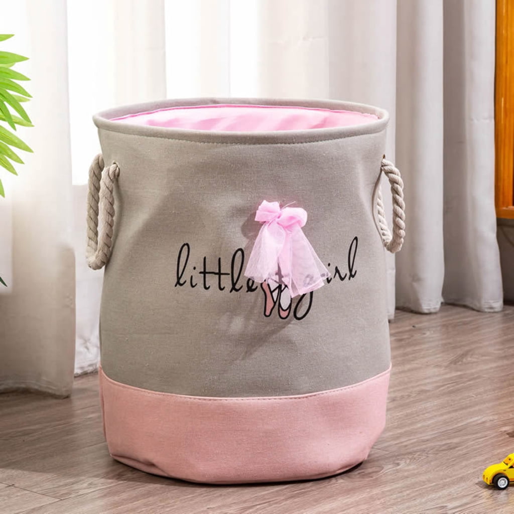 Laundry Hamper Foldable Clothing Storage Basket with Handle Household Large Capacity Dirty Clothes Organiser