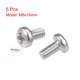 thumbnail image 2 of Tornillos de máquina M8x16mm Pan Phillips Cross Head 5Pcs de Unique Bargains, 2 of 3