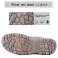 thumbnail image 5 of Bocca Women's Insulated Snow Boots Grey Mid-calf Winter Boots Lace-up 6M, 5 of 7