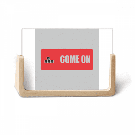 Direction Letter Invitation Guide Photo Wooden Photo Frame Tabletop Display
