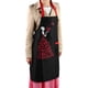 thumbnail image 5 of Delantal de cocina para mujer con bolsillo Delantal de chef para mujer para cocinar y hornear, 5 of 8