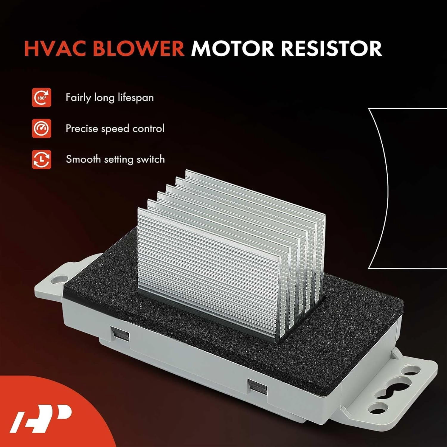 A-Premium HVAC A/C Blower Motor Resistor Replacement for Chevrolet Silverado 1500 Avalanche Trailblazer 2003-2006 GMC Envoy Sierra Oldsmobile Bravada Saab 9-7x