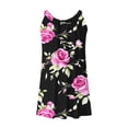 thumbnail image 4 of Hvot&aat Summer Dresses for Women Beach Floral Sundress Sleeveless Dress Cover Up Casual Loose Boho Tank Dress, 4 of 4