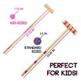 Crown Sporting Goods Kids Croquet Set for 4Players Classic Outdoor