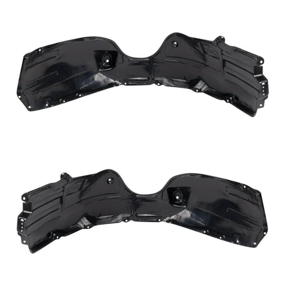 TRQ Front Inner Fender Liner Set Fits 2015-2017 Toyota Camry BDA08766