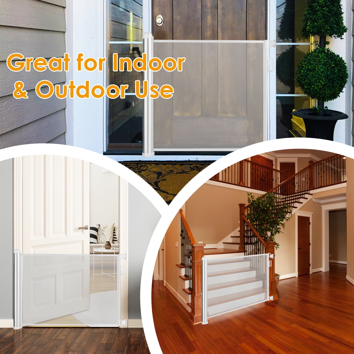easy baby retractable gate