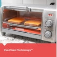 thumbnail image 3 of BLACK+DECKER 4-Slice Stainless Steel Toaster Oven, 3 of 5