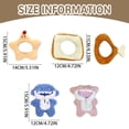 thumbnail image 3 of RUIG Doll Accessories Set for 6.7 Inch Doll, Dress Up Accessories for 17cm, Mini Costume Supplies, Toast Headgear, Star-Shaped Large Headgear, Chicken Headgear (Doll Not Included), 3 of 9