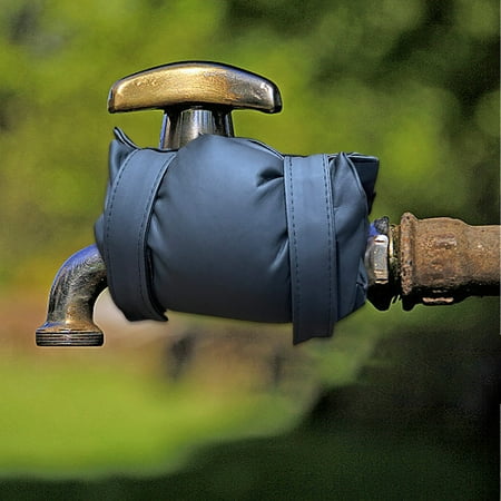 

kchsji Large Outdoor Faucet Covers Insulated Protector For Winter Cold Weather Outside Cover Insulation Freezes From Freezing Spigot Faucet Socks Black