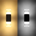 thumbnail image 4 of Wosthever Cilindro LED Up Down Light 10W Aplique de lámpara de pared para sala de estar interior Cafe Hotel Corredor Iluminación y accesorios Cálido Wosthever HA024100-01, 4 of 6