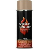 Stove Bright High Temp Paint Sunset| Heat Resistant Spray for Wood Stove BBQ Grill Fireplace Engine | Satin Finish | Rust Resistant Metal Coating | Withstands 1200°F | Primer Friendly