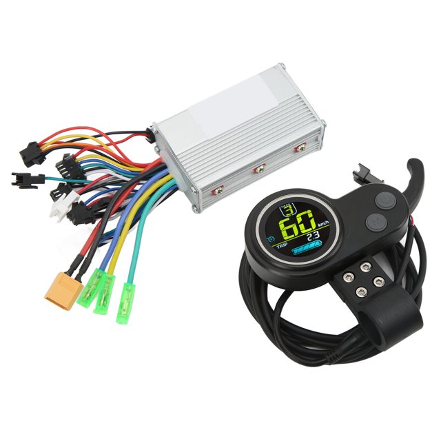 Electric Scooter Controller Kit, 350W Heat Dissipation Electric Scooter Speed Motor Controller For Modification For 22.5mm Handle