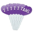 thumbnail image 1 of Tami Heart Love Cupcake Picks Toppers - Set of 6, 1 of 1
