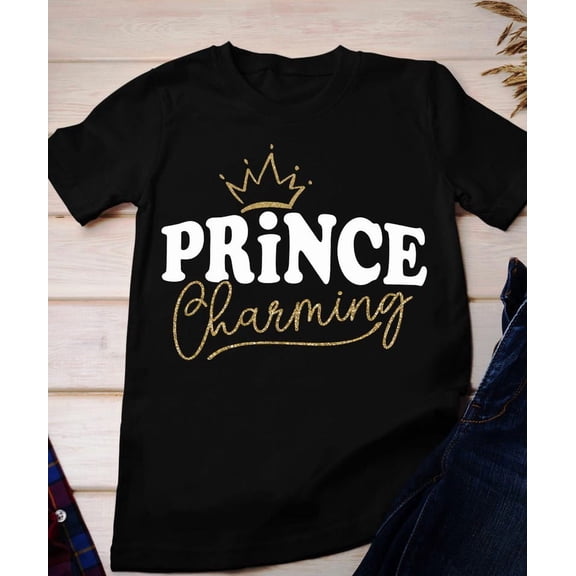 Prince Charming A Cool Fairy Tale Themed Graphic T-Shirt for Men, for men and women up to 5XL