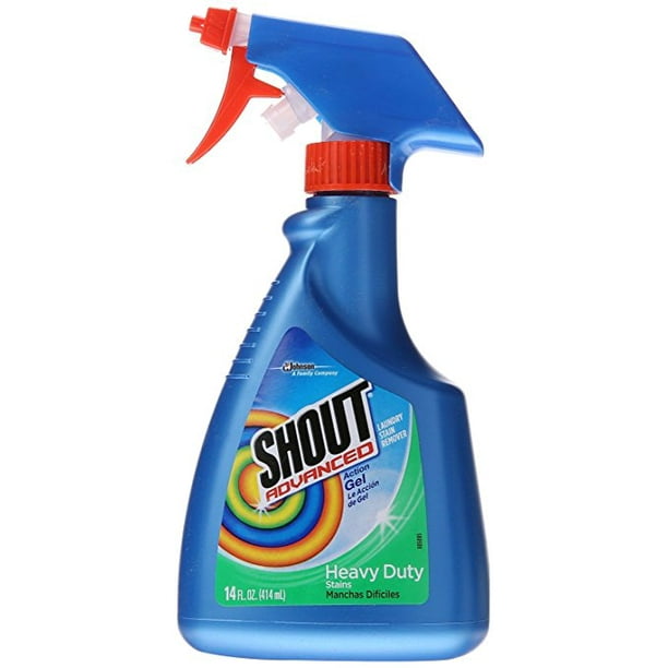 Shout Advanced Action Gel Laundry Stain Remover 14 Fluid Ounces (Pack