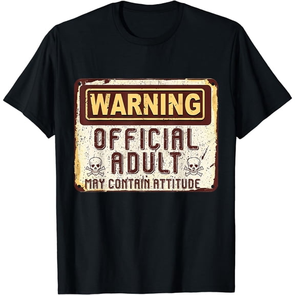 Official Adult 18th Birthday Gift 18 Year Old Boys Girls T-Shirt