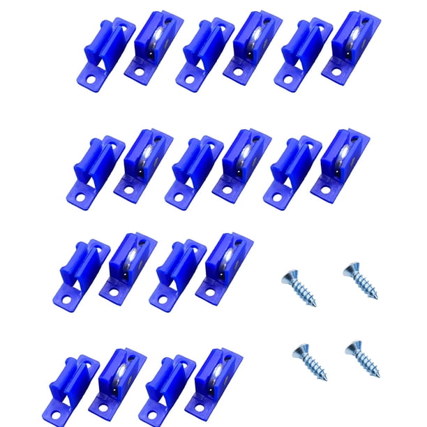 Matsuzay Ruedas deslizantes para ventana de pantalla, polea de pista de riel de aluminio, ruedas prácticas para muebles resistentes al desgaste, armarios Tratamientos de ventanas Matsuzay HA064947-00