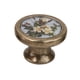 thumbnail image 1 of Shabby Chic - Perilla forma forma forma Para pequeña sala, Cajón, Puerta, Cajón, Manija, Extractor De Hardware, Flores 03 perfecl Armario Armario Asa, 1 of 8