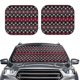 thumbnail image 2 of Fotbe red Minimalist Snowflake Juego de 2 Piezas de Parasoles para Parabrisas | Bloqueador Solar para Auto | Accesorios Plegables para Protección Solar Interior-Medium, 2 of 6