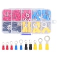 thumbnail image 2 of Connecteur de Fil, 10 Spécifications Conductivité Électrique PVC Cuivre Rouge Facile à Ranger 102 Pcs pour Électrique, 2 of 8