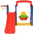 thumbnail image 2 of YYAo Toddlers Slide Playset,Kids Climbers Playground,3-in-1 Junior Children Climber Slide Playset, 2 of 5