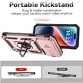 thumbnail image 3 of Estuche GANGXUN para iPhone 15 Pro Max, soporte giratorio 360°, estilo mecánico y magnético, 3 of 5