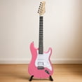 thumbnail image 5 of H-S-S Pickup Electric Guitar Kit with 5W AMP Bag Guitar Strap Strings Rose Red, 5 of 11