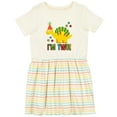 thumbnail image 3 of Inktastic Dinosaur 2nd Birthday 2 Year Old Party Girls Toddler Dress, 3 of 5