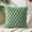 Green, variant on Kraoden Super Soft Bohemian Pillowcase, Decorative Textured Throw Pillowcase, Modern Home Decor for Sofa and Bedroom, Comfortable Polyester Material, Easy Care, Invisible Zipper