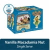 Kauai Coffee Vanilla Macadamia Nut K-Cup Coffee Pods, Medium Roast, 12 Ct