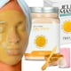 thumbnail image 1 of BRUN Mascarilla de gelatina de oro de 24 quilates para el cuidado de la cara – Un frasco de máscara de goma de 23 fl oz para 30 a 35 tratamientos – Una máscara de gel hidratante para el cuidado de la, 1 of 5