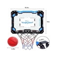 thumbnail image 3 of EagleStone Basketball Hoop Indoor for Kids, Over The Door Mini Basketball Hoops Wall Mounted Basketball Game Outdoor Toys with 4 Balls Gifts for Age 3, 3 of 5
