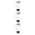 thumbnail image 1 of Matsuzay Spinning Metal Carrusel Tea Light Candle Holder Stand Light Decoración Navidad Encanto de amor 3piezas Matsuzay CBP016626, 1 of 6