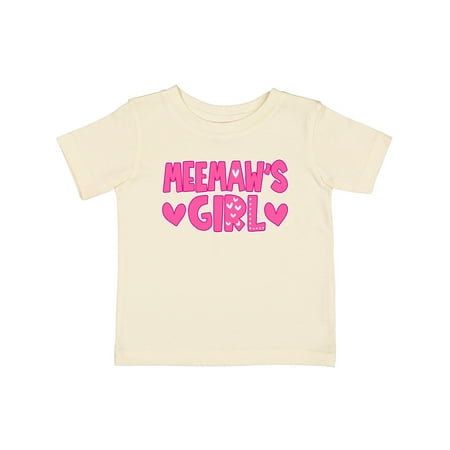 

Inktastic Meemaw s Girl Gift Gift Baby Girl T-Shirt