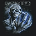 thumbnail image 2 of Mens Iron Maiden Orb World T Shirt, 2 of 5