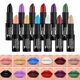 thumbnail image 1 of BIOKUSY Juego de 12 lápices labiales mate, color negro gótico, novedad, lápiz labial hidratante, color de labios de larga duración, para fiesta de Halloween, cosplay, kit de regalo de maquillaje para, 1 of 5