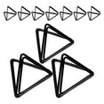 thumbnail image 1 of unbranded 36Ud Tarjetas Triangular De Hierro Negro Para De En Bodas, 1 of 7