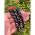 thumbnail image 3 of Black Obsidian Crystal Nugget Bracelet, Wholesale Genuine Black Obsidian Tumbled Gemstone Bracelet, Gift for Men & Women (5), 3 of 7