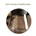 thumbnail image 4 of Glass Coffeemaker Set, Heatproof Glass Coffee Cups Pot Set Pointed Spout Elegant with Scale for Office, 4 of 7