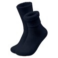 thumbnail image 2 of SYMOID Mens Fuzzy Crew Socks Fleece Lined Thermal Warm Winter Socks for Cold Weather, 2 of 5