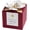Burgundy, variant on 20 PCS Candy Boxes, 3 In 1 White Favor Boxes With Floral Decor, White Thank You Tags Gift Wrapping For Wedding Birthday Baby Shower Decorations Party -2.55x2.55x2.55''