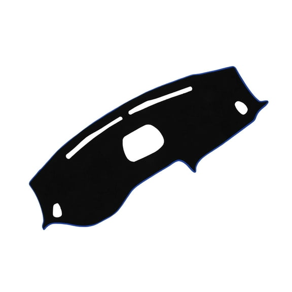 Unique Bargains Dashboard Covers for Hyundai Tucson with Head-Up Display Non-Slip Polyester Black, Blue Front