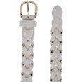 thumbnail image 2 of CTM  Braided Studded Dress Belt (Women), 2 of 4