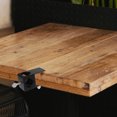 thumbnail image 4 of Pinces pour Torche de Terrasse Pinces de Rampe de Terrasse Extérieures Supports de Torche Réglables Supports de Montage pour Rampe, 4 of 8